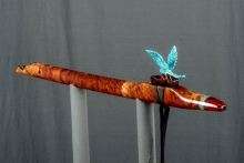 Red Mallee Burl Native American Flute, Minor, Mid F#-4, #L31I (3)